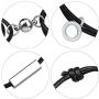 Customize Attraction Rope Braided 2pcs Bracelets with Magnetic Bells 4 Sides Engraved Perfect Jewelry Gift for Couple,Familier,Sisters,Bestfriends