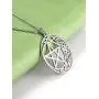 cooltime Stainless Steel Pentacle Pendant Necklace Pentagram Celtic Knot Star Circle Crescent Charm Jewelry cooltime Stainless Steel Pentacle Pendant Necklace Pentagram Celtic Knot Star Circle Crescent Charm Jewelry