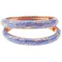 UJOY Cloisonne Bracelet Butterfly Gold Hinge Indian Cuff Bangle Enameled Jewelry Bracelets for Women Gift Box 55A108