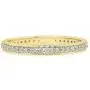 Dazzlingrock Collection 0.70 Carat (ctw) 14K Gold Round White Cubic Zirconia Ladies Eternity Stackable Wedding Band 3/4 CT Dazzlingrock Collection 0.70 Carat (ctw) 14K Gold Round White Cubic Zirconia Ladies Eternity Stackable Wedding Band 3/4 CT