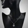 SUVANI Sterling Silver Celtic Knot Five Fold Pattern Round Pendant Necklace, 18 inches SUVANI Sterling Silver Celtic Knot Five Fold Pattern Round Pendant Necklace, 18 inches