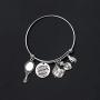UJIMS Nail Technician Gift Nail Tech Bracelet I Never Set Out to Be The World’s Best Nail Technician Jewelry for Manicurist Cosmetology