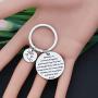 CYTING Manatee Gift Manatees are Extremely Thoughtful Gentle and Loving Manatee Keychain Ocean Jewelry Manatee Lovers Gift for Family Friends