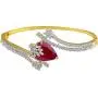 YouBella Jewellery Bollywood Ethnic Gold Plated Traditional American Diamond Indian Necklace Set with Earrings, Ring and Bracelet for Women YouBella Jewellery Bollywood Ethnic Gold Plated Traditional American Diamond Indian Necklace Set with Earrings, Ring and Bracelet for Women