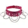 Women Girls Leather Choker Collar Necklace Vintage Gothic Punk Rock Rivet Necklace Women Girls Leather Choker Collar Necklace Vintage Gothic Punk Rock Rivet Necklace