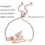 Rose Gold Hummingbird Bracelet Crystal Bird Jewelry Christmas Gift Rose Gold Hummingbird Bracelet Crystal Bird Jewelry Christmas Gift
