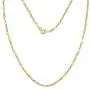 14K Gold 2mm Twisted Mariner/Marina Link Chain Necklace- Choose Your Color - 16''-24''
