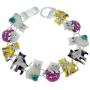 PammyJ Cat Jewelry Gift for Women Cat Bracelet with Magnetic Closure