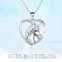 YFN Unicorn Gifts Sterling Silver Unicorn Necklace Unicorn Pendant Jewelry for Women