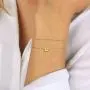 MONOZO Gold Initial Bracelets for Women, Dainty 14K Gold Filled Layered Letter Initial Bracelet Personalized 26 Alphabet Disc Monogram Charm Bracelet Jewelry Gifts for Girls MONOZO Gold Initial Bracelets for Women, Dainty 14K Gold Filled Layered Letter Initial Bracelet Personalized 26 Alphabet Disc Monogram Charm Bracelet Jewelry Gifts for Girls