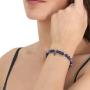 Believe London Sodalite Bracelet with Jewelry Bag & Meaning Card | Strong Elastic | Precious Natural Stones Crystal Healing Gemstone