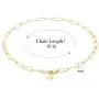 Paperclip Necklace,14K Gold Plated Oval Dainty Choker Chain Link Necklace for Women Girls Paperclip Necklace,14K Gold Plated Oval Dainty Choker Chain Link Necklace for Women Girls