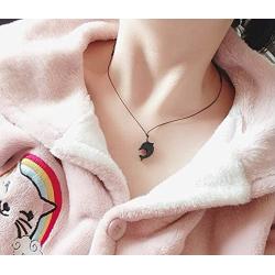 Cute Dolphin Natural Wood Pendant Necklace for Men Women Children Kids Boys Girls Gift Wooden Car Rearview Mirror Pendant