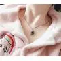 Cute Dolphin Natural Wood Pendant Necklace for Men Women Children Kids Boys Girls Gift Wooden Car Rearview Mirror Pendant