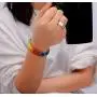 Coolcos Enamel Tile Bracelet Rainbow Colorful Tila Beads Bracelets for Women & Men Color Block Elastic Bangle Bracelets