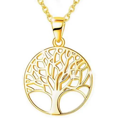 Agvana Gold Tree of Life Necklace Mothers Day Gifts for Mom Gold Filled Sterling Silver Dainty Family Tree Dainty Pendant Necklace Anniversary Jewelry Birthday Gifts for Women Girls Grandma Her Agvana Gold Tree of Life Necklace Mothers Day Gifts for Mom Gold Filled Sterling Silver Dainty Family Tree Dainty Pendant Necklace Anniversary Jewelry Birthday Gifts for Women Girls Grandma Her