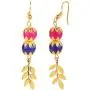 Efulgenz Boho Indian Bollywood Antique Leaf Tassel Faux Pearl Beaded Strand Statement Necklace Earrings Jewelry Set Efulgenz Boho Indian Bollywood Antique Leaf Tassel Faux Pearl Beaded Strand Statement Necklace Earrings Jewelry Set