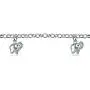 Minimalist Good Luck Multi Charm Dangling Elephant Bracelet For Women For Teen 925 Sterling Silver Minimalist Good Luck Multi Charm Dangling Elephant Bracelet For Women For Teen 925 Sterling Silver