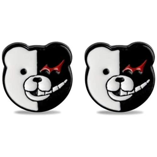 G-Ahora Danganronpa Anime Monokuma Stud Earring Danganronpa Pendant