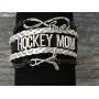 Infinity Collection Hockey Mom Charm Bracelet, Ice Hockey Mom Jewelry, for Moms with Hockey Players