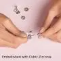 Pandora Jewelry Moments Slider Bangle Cubic Zirconia Bracelet in Sterling Silver Pandora Jewelry Moments Slider Bangle Cubic Zirconia Bracelet in Sterling Silver