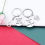 G-Ahora Couple Keychain Couple Puzzle Jewelry for Boyfriend and Girlfriend Valentines Day Anniversarys Day Gift for Husband Wife Long Distance Relationship