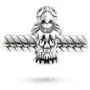 Polly Tropical Bird Parrot Charm Bead For Women Teen Oxidized .925 Sterling Silver Fits European Charm Bracelet