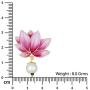 Aheli Flower Shape Dangle Drop Stud Earrings Ethnic Party Fashion Jewelry for Women