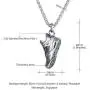 U7 Sport Shoe Necklace Stainless Steel Personalised Runnig Shoe Pendant, Gift for Runner U7 Sport Shoe Necklace Stainless Steel Personalised Runnig Shoe Pendant, Gift for Runner