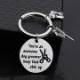 WSNANG Dog Groomer Gift Youre an Awesome Dog Groomer Keep That Shit Up Keychain Pet Groomer Gift Thank You Gift for Dog Groomer Dog Hairdresser