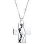 FANSTATE God Said My Child I Love You Love Cross Pendant Necklace, Fashion Double Sided Jewelry Gifts for Mother Grandma,Godmothers Christmas Birthday Gifts