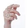 HAQUIL Satanic Necklace - Stainless Steel, Inverted Pentagram Sigil of Baphomet Pendant - Box Chain, 19.7'' HAQUIL Satanic Necklace - Stainless Steel, Inverted Pentagram Sigil of Baphomet Pendant - Box Chain, 19.7''