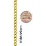 LIFETIME JEWELRY 5mm Cuban Link Chain Necklace for Women and Men 24k Gold Plated LIFETIME JEWELRY 5mm Cuban Link Chain Necklace for Women and Men 24k Gold Plated