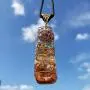 Tangie Marie Orgone Chakra Gemstone Pendant with Adjustable Cord – Seven Chakra Stones Necklace for Meditation and Spiritual Energy Tangie Marie Orgone Chakra Gemstone Pendant with Adjustable Cord – Seven Chakra Stones Necklace for Meditation and Spiritual Energy