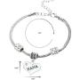 “Nana” Charm Bracelets | Adorable Nana Heart Bracelet | Best Family Jewelry Gift