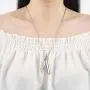 XIUDA Cremation Jewelry Urn Necklace for Ashes with Angel Wing Charm & Cylinder Eternity Stainless Steel