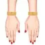 Efulgenz Indian Style Bollywood Gold Plated CZ Crystal Rhinestone Stone Wedding Bridal Bracelet Bangle Set Jewelry Efulgenz Indian Style Bollywood Gold Plated CZ Crystal Rhinestone Stone Wedding Bridal Bracelet Bangle Set Jewelry
