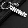 ENSIANTH Owl Keychain Owl Lover Gifts for Student Study Motivational Jewelry Friends Jewelry to Acquire Knowledge Keychain