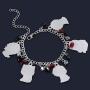 retsamradassaT Demon Slayer Kimetsu no Yaiba Bracelet Jewelry Pendant Charm
