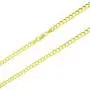 Nuragold 10k Yellow Gold 4mm Solid Cuban Curb Link Chain Pendant Necklace, Mens Womens Lobster Lock 16'' 18'' 20'' 22'' 24'' 26'' 28'' 30''