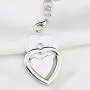 KUIYAI Memory Keychain for Loss Picture Frame Keychain You Left Me Beautiful Memories Keychain in Memory of Jewelry Gift Remembering Loss of One You Loved
