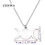 CENWA Triple Moon Goddess Symbol Pendant Necklace Symbol Alchemy Jewelry Wiccan Jewelry Alchemy Symbol Pendant Necklace CENWA Triple Moon Goddess Symbol Pendant Necklace Symbol Alchemy Jewelry Wiccan Jewelry Alchemy Symbol Pendant Necklace