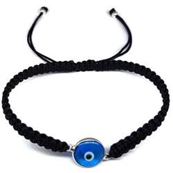 MYSTIC JEWELS By Dalia - Round Evil Eye Charm Bracelet for Men and Women