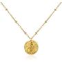 Moronly Zodiac Necklaces for Women 12 Constellation Necklace Stainless Steel Horoscope Astrology Chain Necklace 14K Gold Plated Jewelry Hypoallergenic…