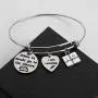 FUSTMW Book Lover Gifts I Love to Book Bracelet Bookworm Gift Librarian Gift Book Lovers Jewelry Gift for Reader Book Club When in Doubt Go to The Library