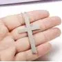FIBO STEEL Stainless Steel Cross Pendant Chain Necklace for Men Women, 22-30 Inches FIBO STEEL Stainless Steel Cross Pendant Chain Necklace for Men Women, 22-30 Inches