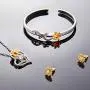 Sunflower Jewelry Set Sunflower Earrings Bracelet Necklace Sunflower Jewelry Set Sunflower Earrings Bracelet Necklace