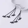 Halloween Black Bat Vampire Dangle Earrings Necklace Set Long Dangle Hook Earrings Halloween Costumes Scary Decorations Party Jewellery Gift for Women Girls Halloween Black Bat Vampire Dangle Earrings Necklace Set Long Dangle Hook Earrings Halloween Costumes Scary Decorations Party Jewellery Gift for Women Girls