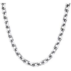 FindChic Thick Anchor Chain Necklace for Women Men 18K Gold Plated/Stainless Steel/Black 9MM 18inch Chunky Rolo Link Chains for Boys