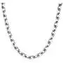 FindChic Thick Anchor Chain Necklace for Women Men 18K Gold Plated/Stainless Steel/Black 9MM 18inch Chunky Rolo Link Chains for Boys